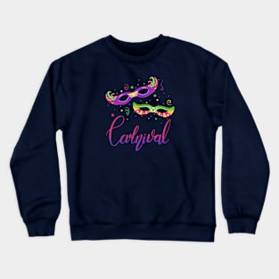 Mardi gras carnival Crewneck Sweatshirt